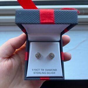 Diamond Stud Earrings